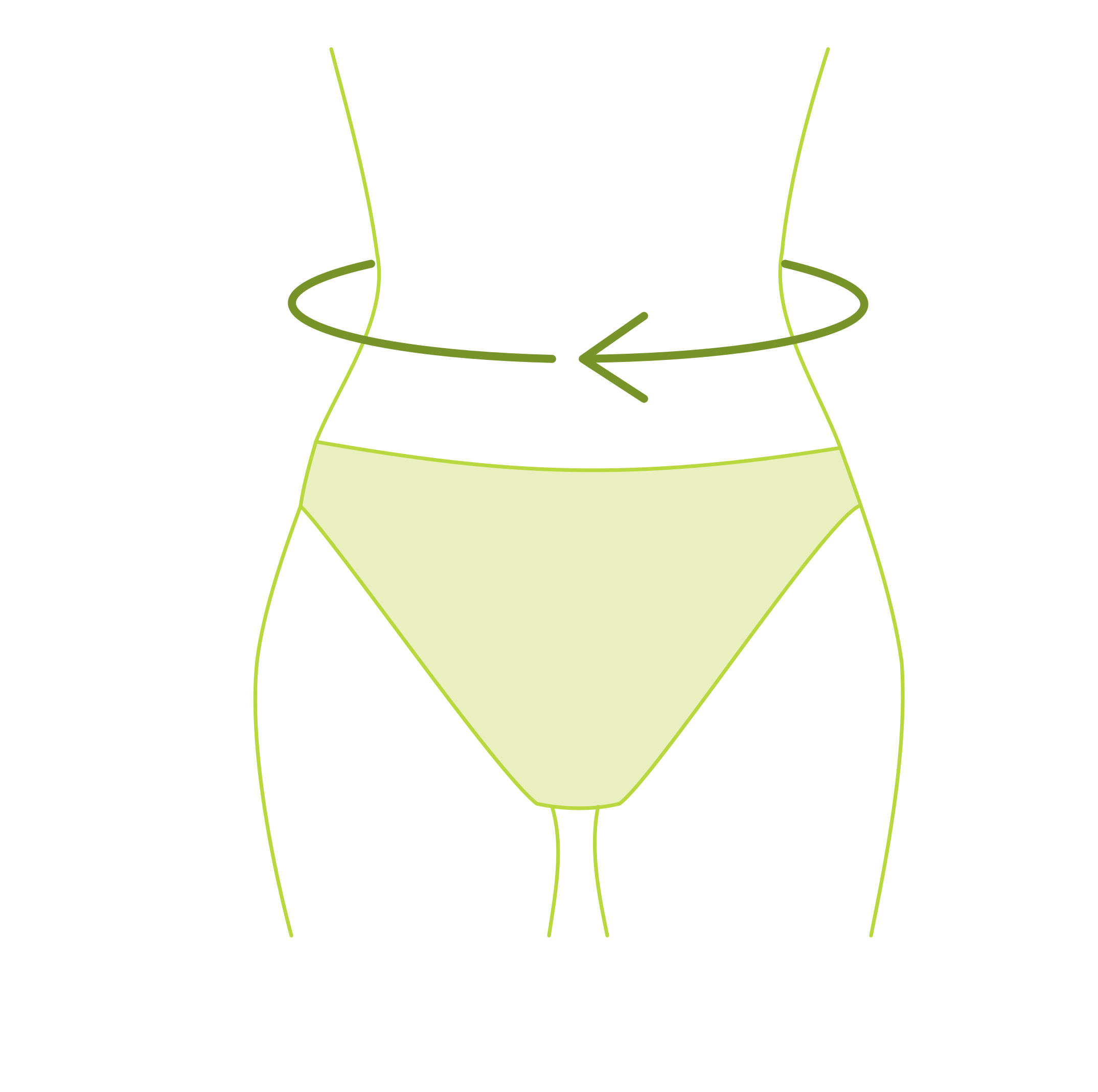 Maßgrafik für BACK SUPPORT 2352